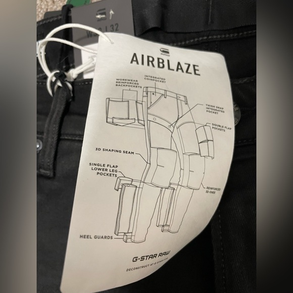 G Star Airblaze Skinny Mens Jean - Picture 4 of 6